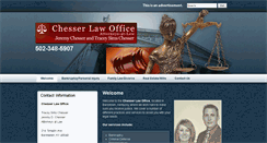 Desktop Screenshot of jeremychesser.com